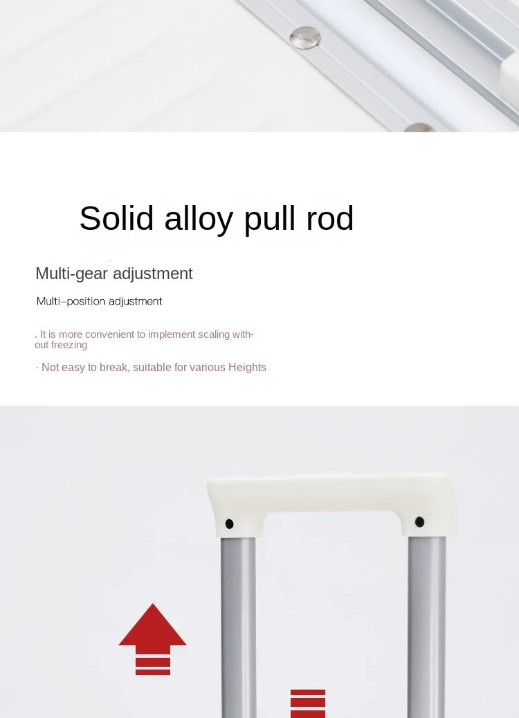 Large Capacity Travel Luggage Aluminum frame Suitcase Trolley Case 24/28/30 inch Travel Suitcase with Cup Holder Boarding Case