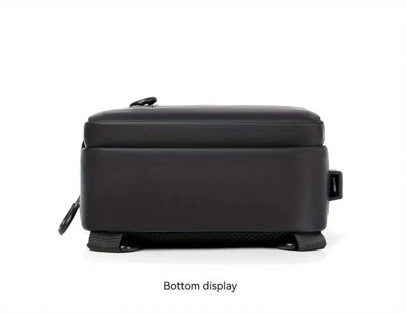 Crossbody Bag Fashionable Large Capacity Waterproof Lightweight Leisure Soft Comfortable Men Single Shoulder Bags