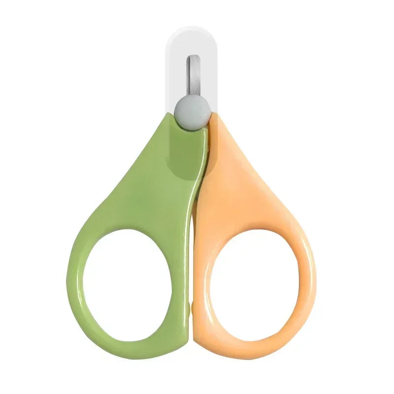Safety Mini Nail Clippers Scissors Cutter Convenient Daily Baby Nail Shell Shear Manicure Tool Baby Nail Care for Newborn Baby