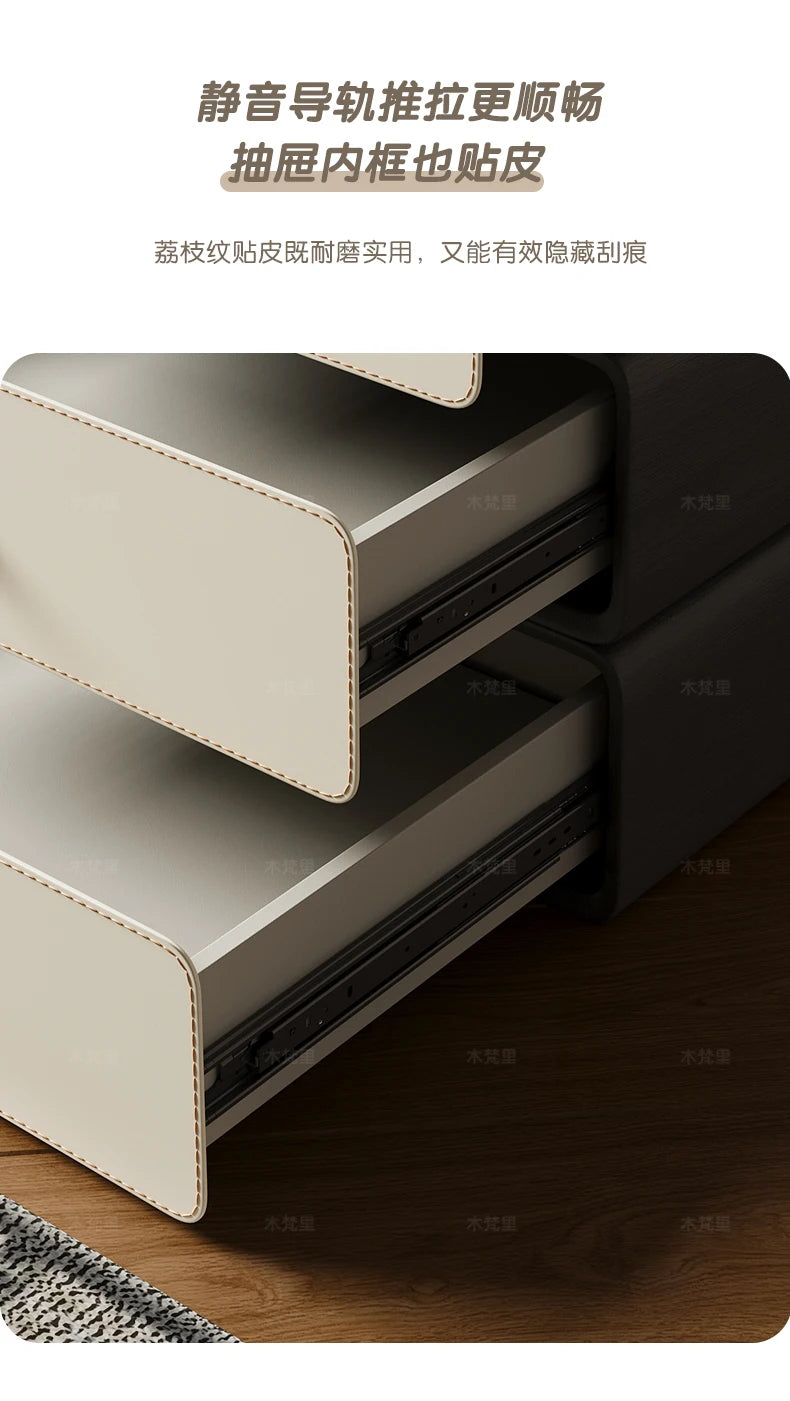 Luxury Storage Bedside Table Bedroom Mobile Cabinets Librero Unique Organizer Nightstand Wood Mesitas De Noche Hotel Furniture