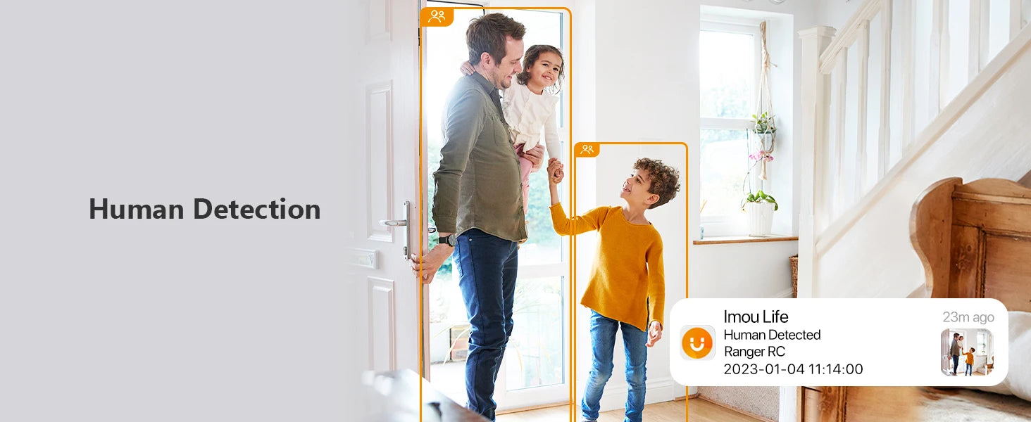 IMOU Indoor Wifi Camera Ranger RC 3MP 5MP One-touch Call Baby Montior Two Way Talk Security IP Camera Video Surveillance