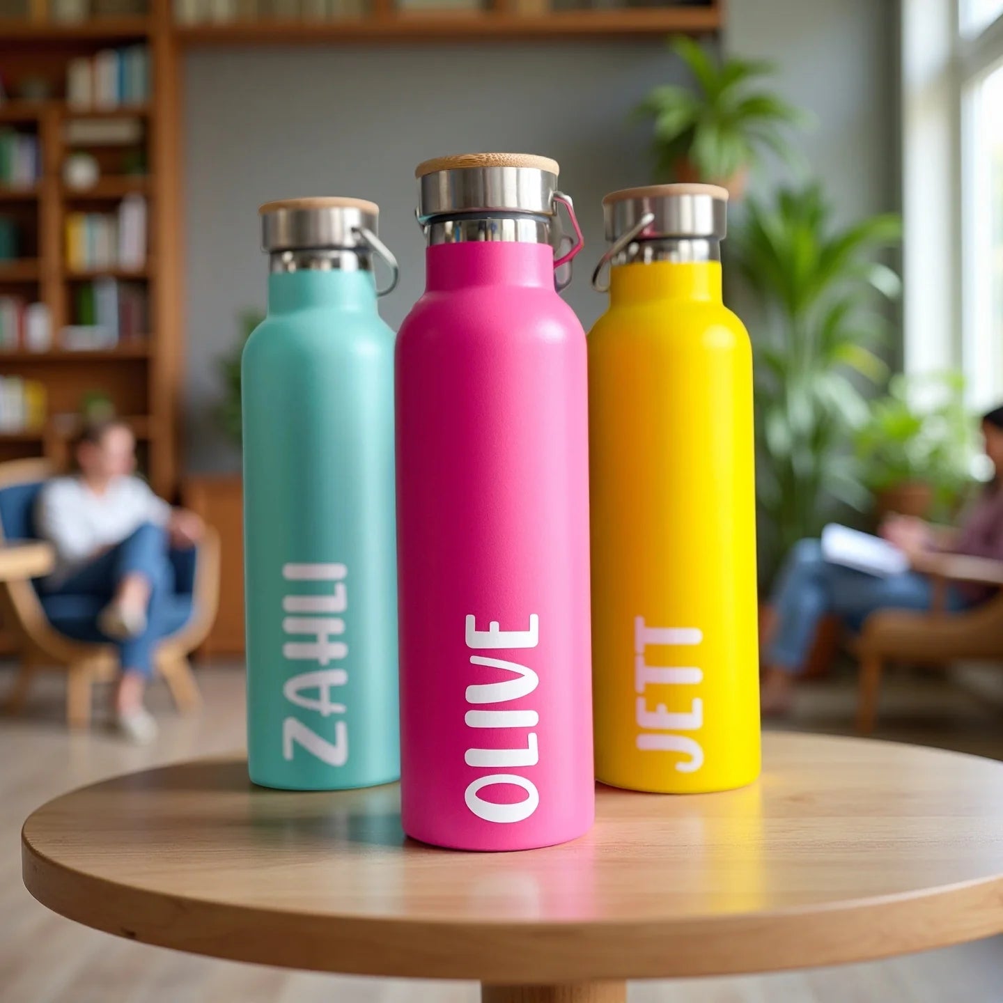 Custom Matte Stainless Steel Insulated Bottle Personalized Double-Wall Vacuum Flask  Keep Hot Cold Water Bottle Office Drinkware