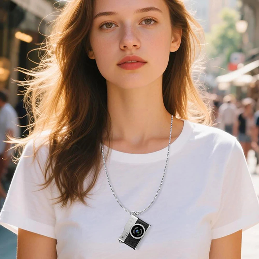 Digital Camera 1080P Retro CCD Mini Cam with Screen Indoor Outdoor Sports Portable Vintage Very Small Camcorder Video Recorder