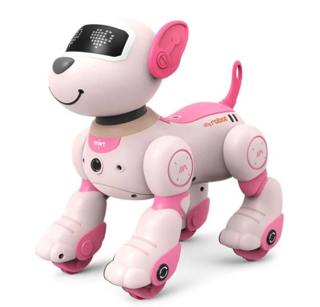 Smart RC Robot Dog Electronic Animal Pets Robot Puppy Birthday Christmas Gift Laser Programming Walking Funny Singing Dancing