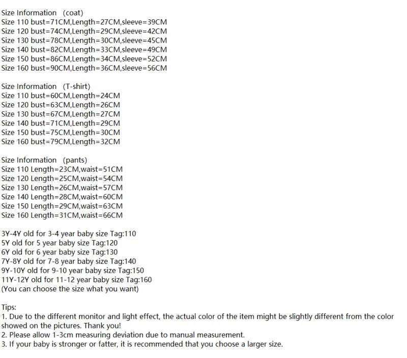 Girl Set 3pcs Demon Hunters Rumi Cosplay Costume Birthday Party Stage Performance Costume Halloween Carnival Kids Dress Up Set