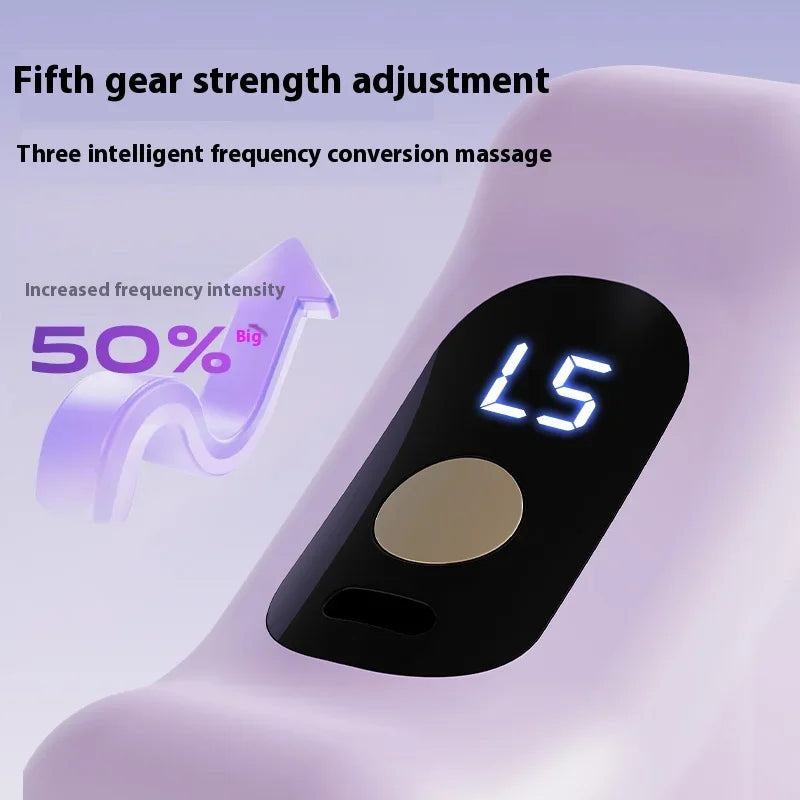 New Multi-Function Electric Fascia Ring Full-Body Vibration Massager Fitness Shaping Fat-Burning Equipment Deep Tissue Massage