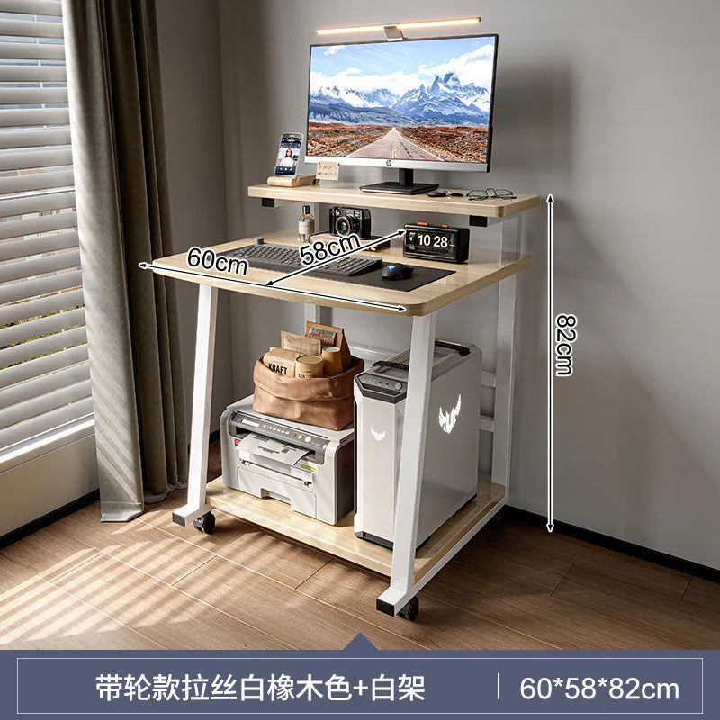 Computer Desk Desktop Small Home Mini Mobile Learning Notebook Bedroom Bedside Table