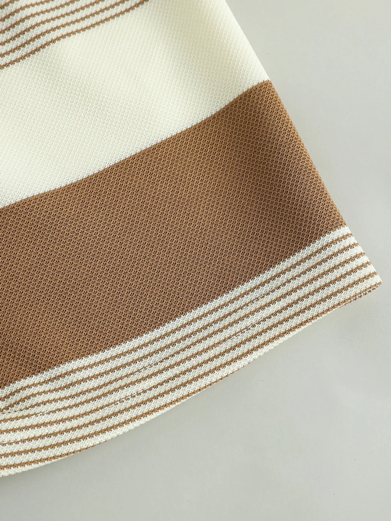 Children’s Summer New Arrival Boys’ Regular Striped Teddy Bear Short T-Shirt and Shorts Casual Sport Two-Piece Set