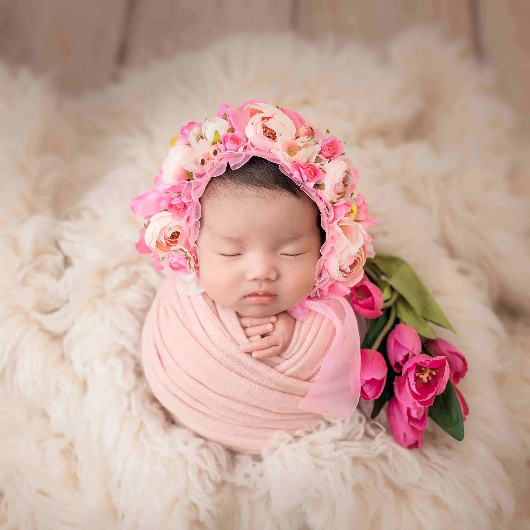 Vintage Knitted Mohair Wrap Jersey Crochet Wraps Newborn Photo Prop Stretch Textured Wrap Photography Accessories