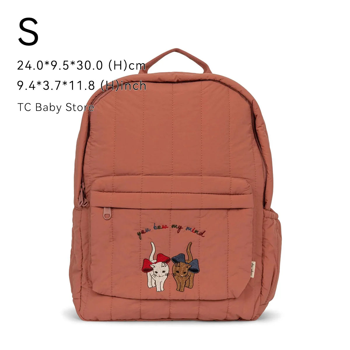 KS Baby Backpack Kids Schoolbag Kindergarten Bags Brand Cherry Lemon Children's Boys Girls Mom Traveling Storage Bag Wholesale