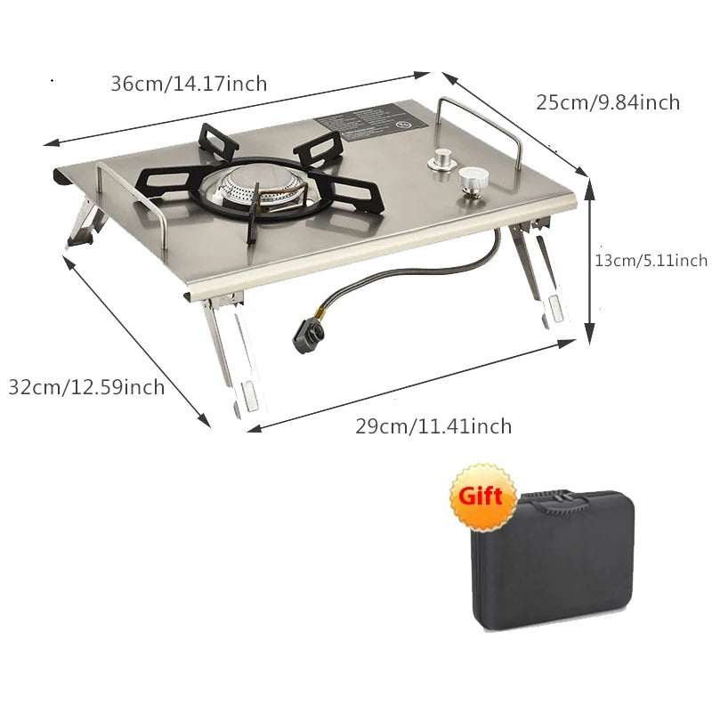 Folding IGT table 5 Unit Lightweight table Backpack roll table Expand adjustable leg desk Desktop burner bbq table