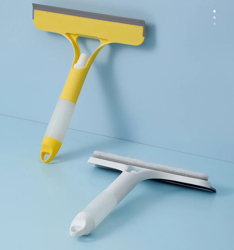 Car Scraper Window Cleaner Wiper Muitifunctional Glass Brush Silicone Squeegee for Car Household Cleaning Tools