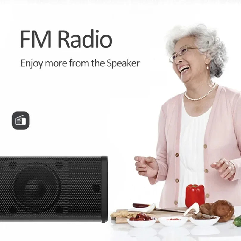 XIKCU Soundbar Speakers Bluetooth 5.3 Stereo Soundbar Surround Sound Home Cinema with Remote Control Support RCA AUX TF-Card