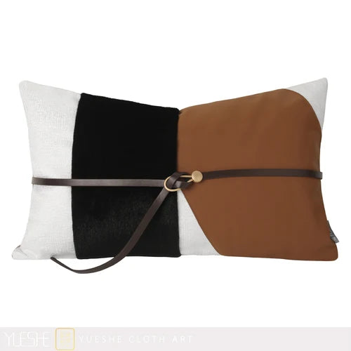 Modern Luxury Model Room Throw Pillow 30 * 50cm Creative Designer's Sofa, Living Room, Square Pillow, Cushion Cover