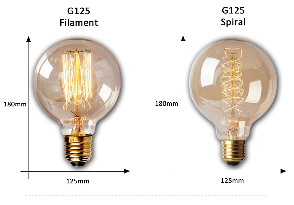 Dimmable Edison Light Bulb E27 40W 220V Retro Vintage Edison Bulb Incandescent Ampoule Bulbs Vintage Edison Lamp Retro Light