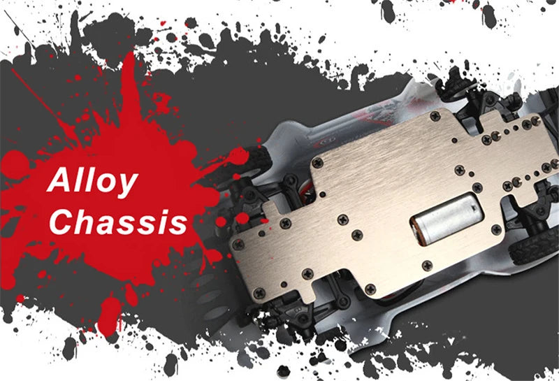 Wltoys K989 K969 284131 Upgrade LCD Version 4WD 1/28 RC High Speed Racing Mosquito 2.4GHz Off-Road RTR Rally Drift Car