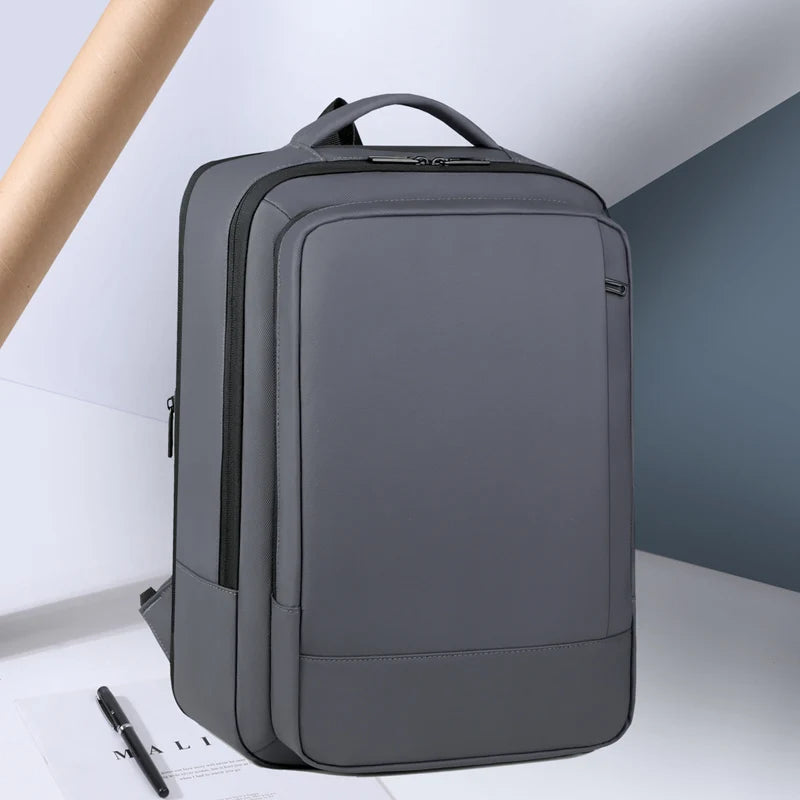 Rilibegan Men Travel Backpack Expand Oxford Big Capacity USB Charge Business Male Backpacks Computer Men Backpacks