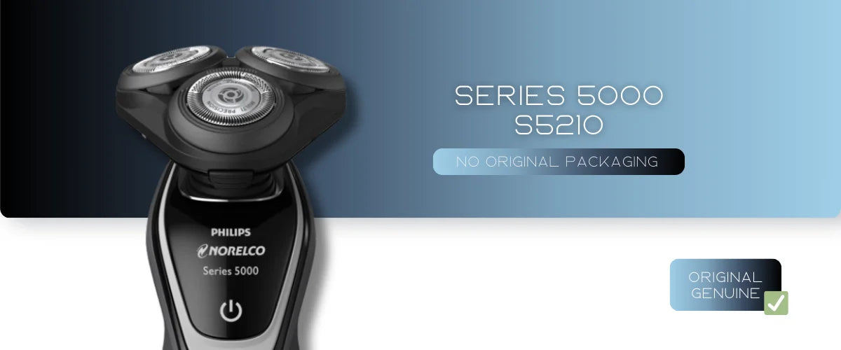 Philips Norelco Razor Shaver  series 5000 S5210, Wet & Dry, No original packaging, Quick Charge,  MultiPrecision Blade System