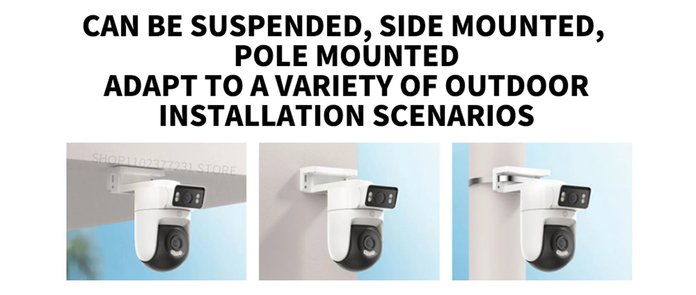 2025 NEW Xiaomi Outdoor CW500 Dual Camera Version IP66 Security Protection CCTV AI Detection Full-Color Night Vision Smart Home