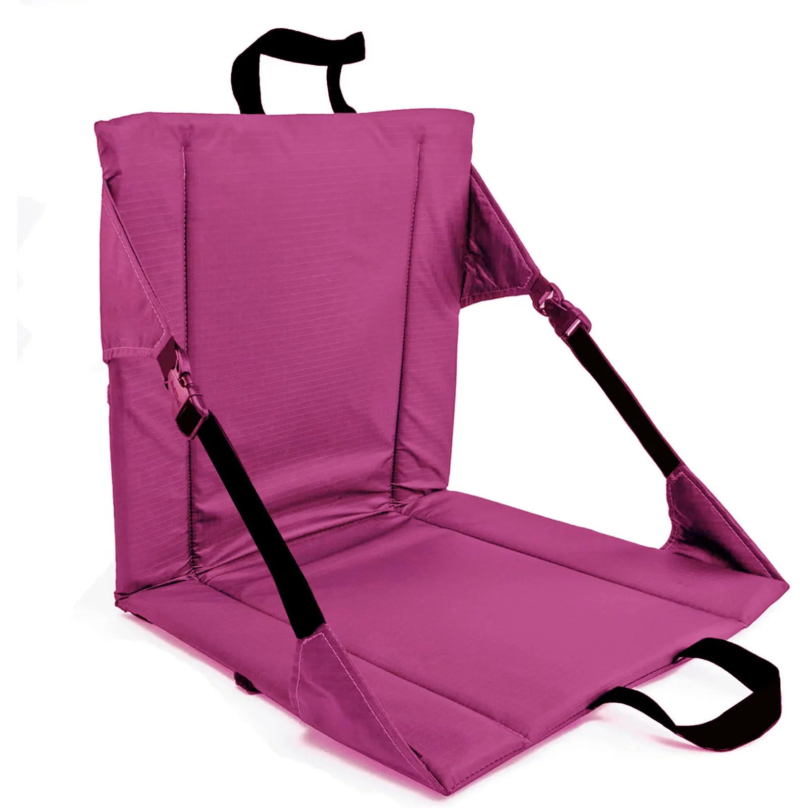 Stadium Seat Chair Bleacher Cushion With Padded Back Support Reclining Stadium Seat Chair Folding Stadium Chair For Women Men