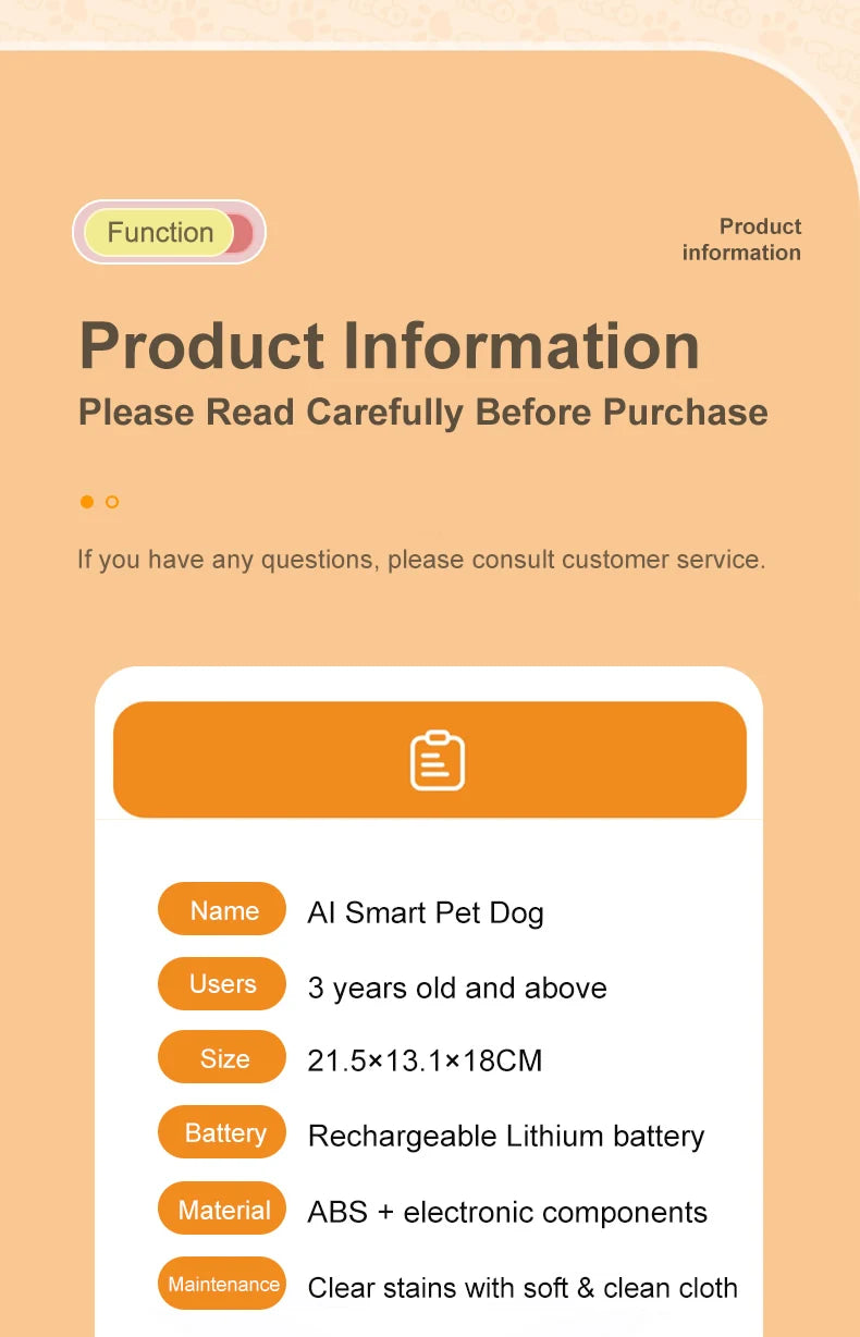 RC Robot Dog Electronic Stunt Pet Interactive Touch Programmable Smart Walking Dancing Kids Birthday Gift for Kids Boys Girls