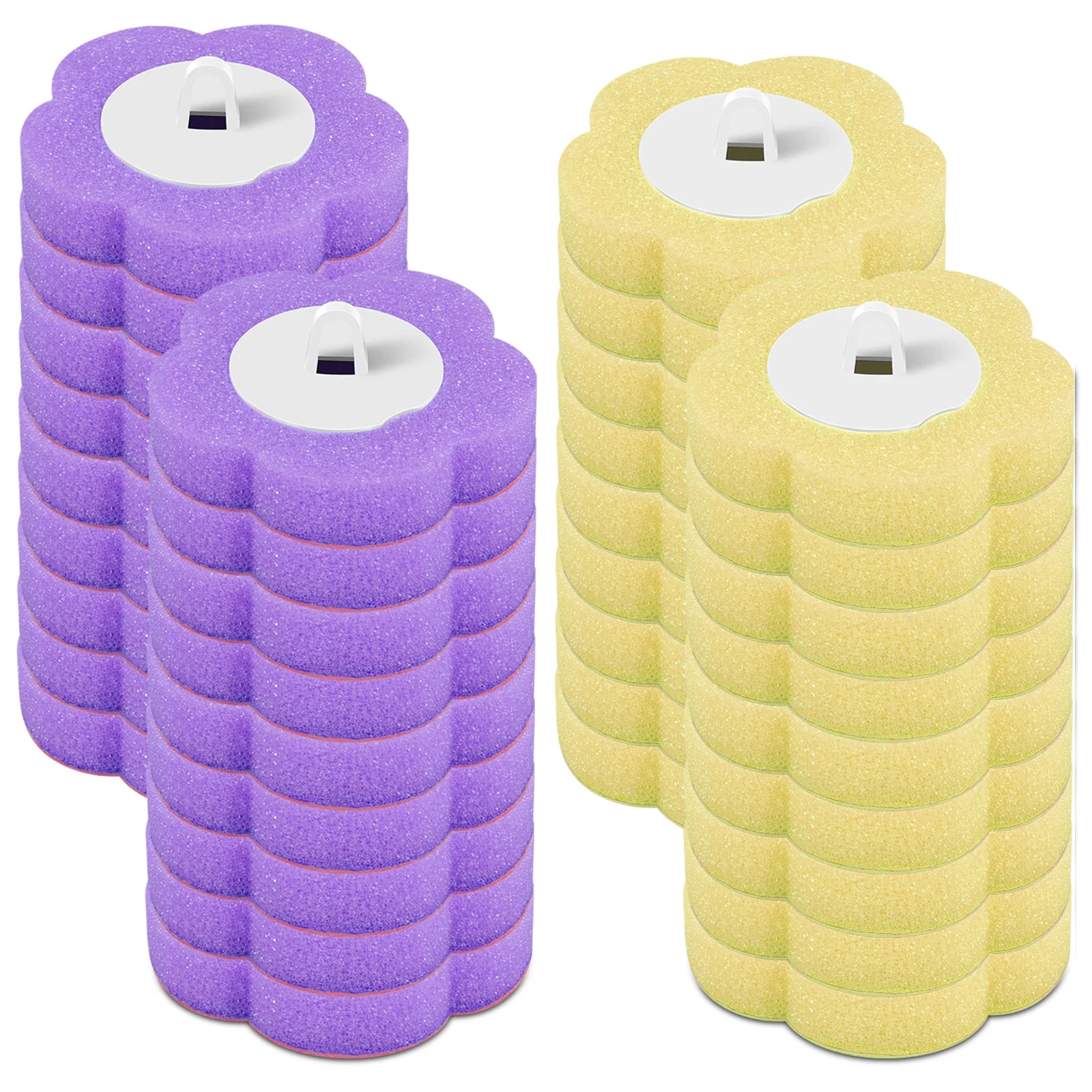 18/36 Pcs Toilet Brush Disposable Replacement Head Cleaning Kit Toilet Bowl Brush Long Handle Wc Accessories Tool