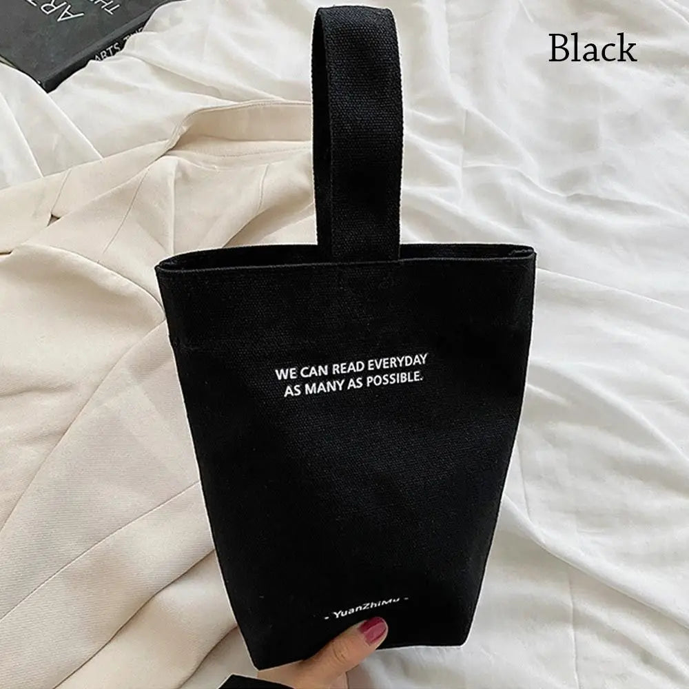 Casual Handbags Canvas Shoulder Crossbody Bags Large Capacity Shopper Bag  Letters Shoulder Crossbody Bags Purse