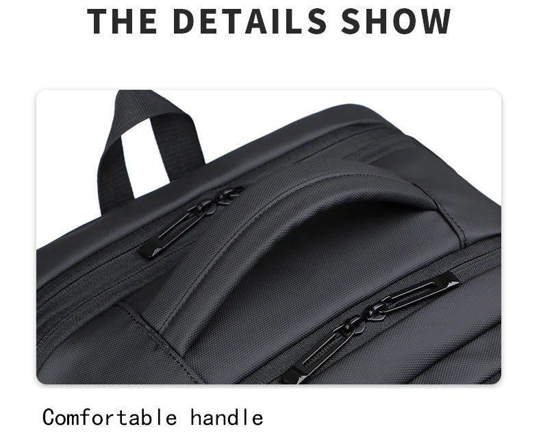 Expandable Men‘s 17 Inch Laptop Backpacks Waterproof Notebook Bag USB Schoolbag Sports Travel School Bag Pack Backpack For Male