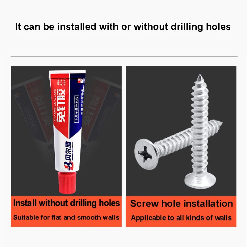 Gold/Black Frame 360 Degree Rotation Double-sided Circular Mirror Retractable and Fold Bathroom Mirror Wall Decorative Mirror