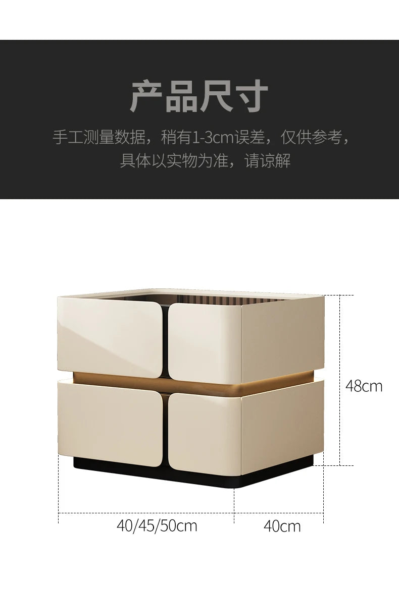 Modern Quality Nightstand Delicacy Nordic Storage Italian Bedside Table Beauty Trendy Mesa De Cabeceira Para Quarto Furniture