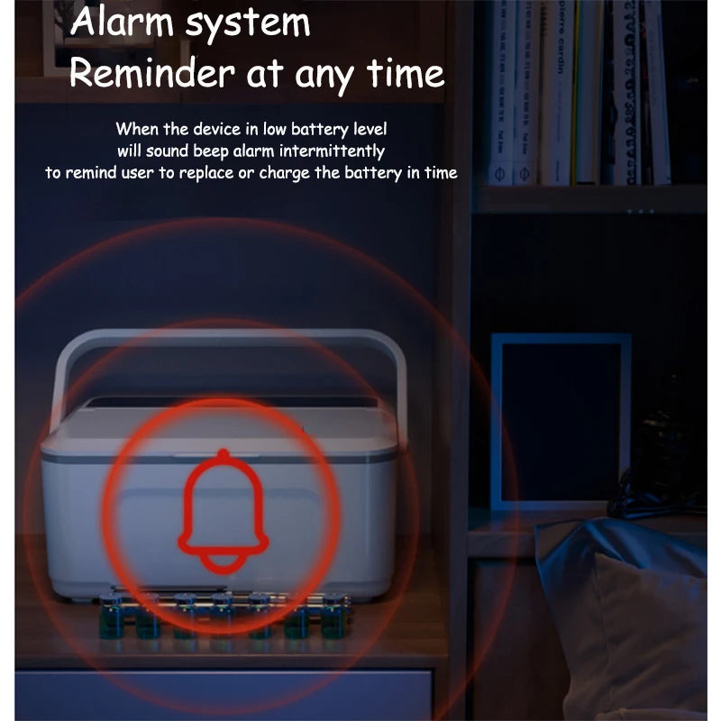 Portable Double-deck Insulin Refrigeration Box Car Mounted Household Travel Small Rechargeable Medicine Refrigeration Cold Tool