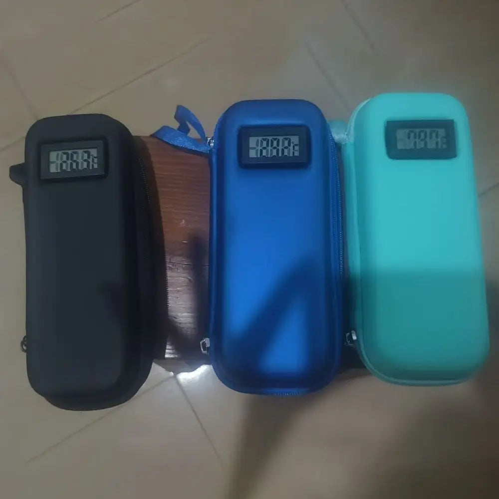 Insulin Cooler Travel Case with Thermometer Display Waterproof Medicine Organizer Bag Insulin Cooling Bag for Diabetics