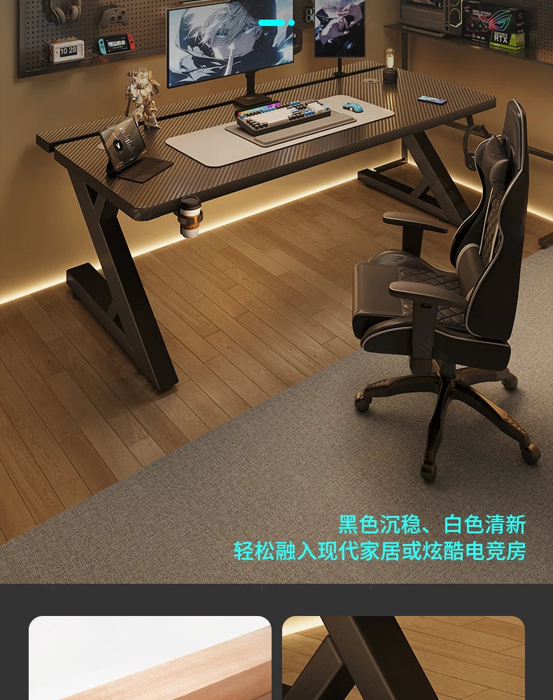 Hidden Aesthetic Office Desk Unique Living Room Musical Studio Office Desk Reception Vanity Mesa Ordenador Home Furniture