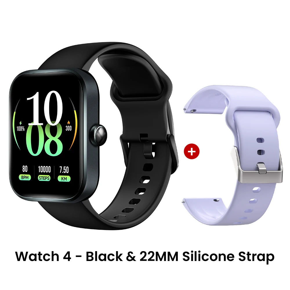 HAYLOU Watch 4 GPS Smartwatch 1.93'' HD Display Bluetooth Phone Call Health Monitoring IP68 Waterproof Smart Sport Watch