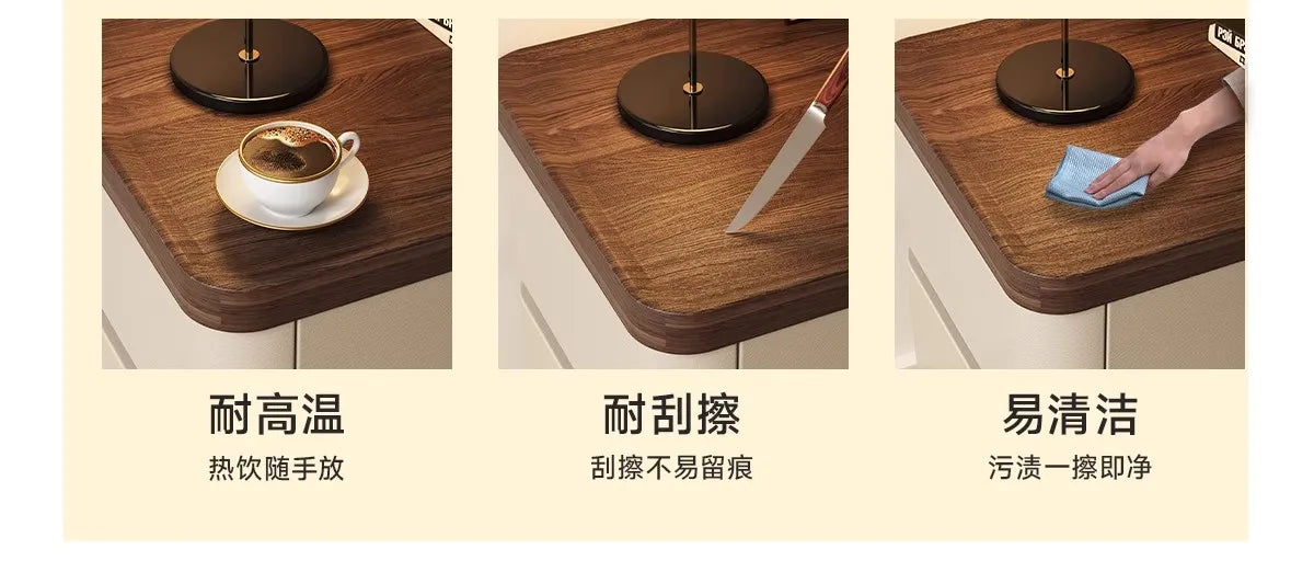 Smart Bedside Table Side With Combination Lock Deluxe Bedside Table Locker Safe Box Cabinet Nightstands Home Bedroom Furniture