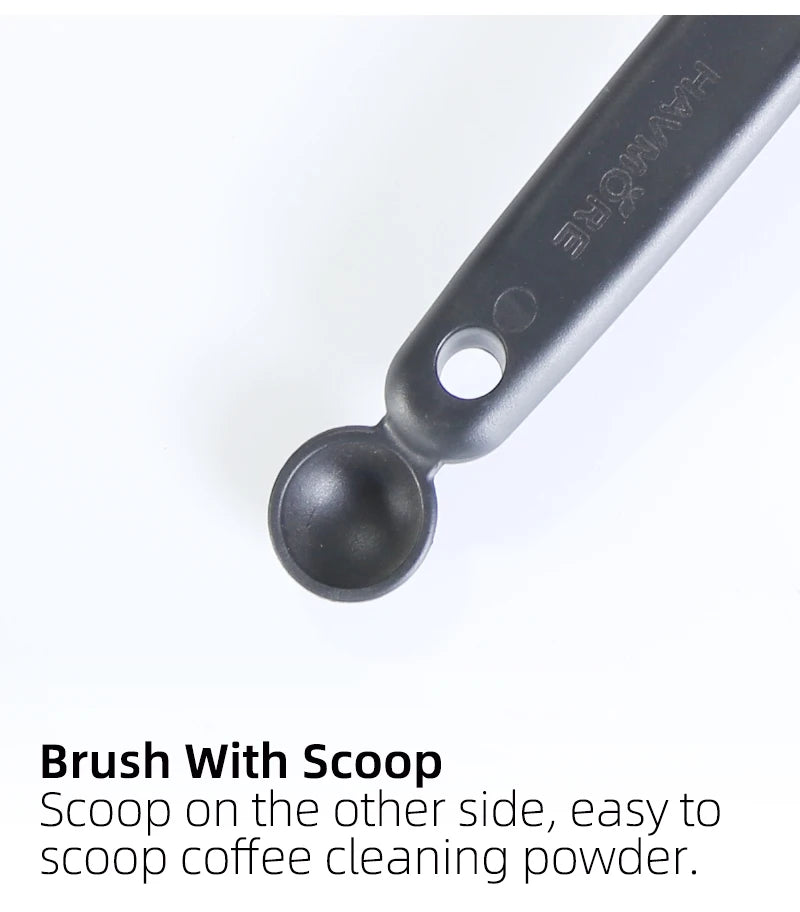 Coffee Machine Brush Cleaner Removable Coffee Maker Espresso Group Head Cleaning Round Brushes Cleaning Tool