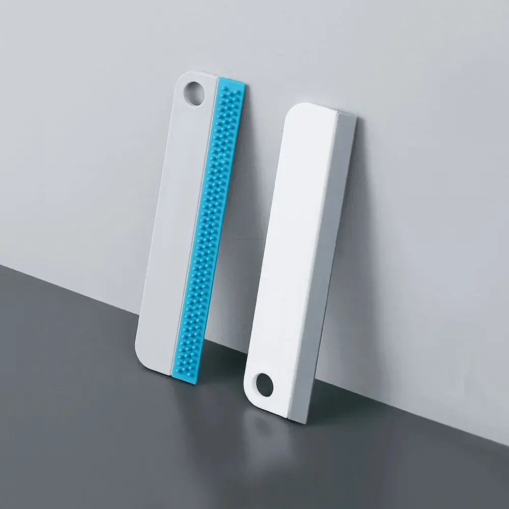 Soft Silicone Glass Wiper Scraper Window Cleaning Brush Kitchen Bathroom Glass Cleaning Tools for Car Mirror Cleaner Squeegee