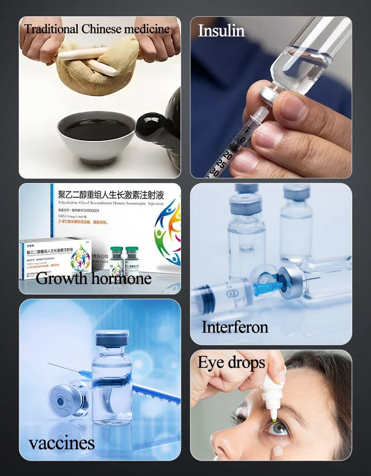 Portable Mini Insulin Auxin Growth Hormone Refrigerated Cup Traditional Chinese Medicine Drug Interferon Refrigerated Box Cooler