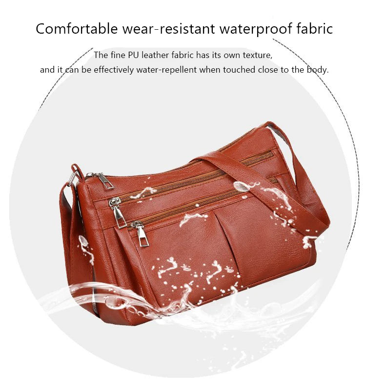 Women's Bag 2025 Trend Korean Handbags Designer Luxury Brand Ladies Shoulder Bags Soft Leather Fashion Versatile Crossbody Bag