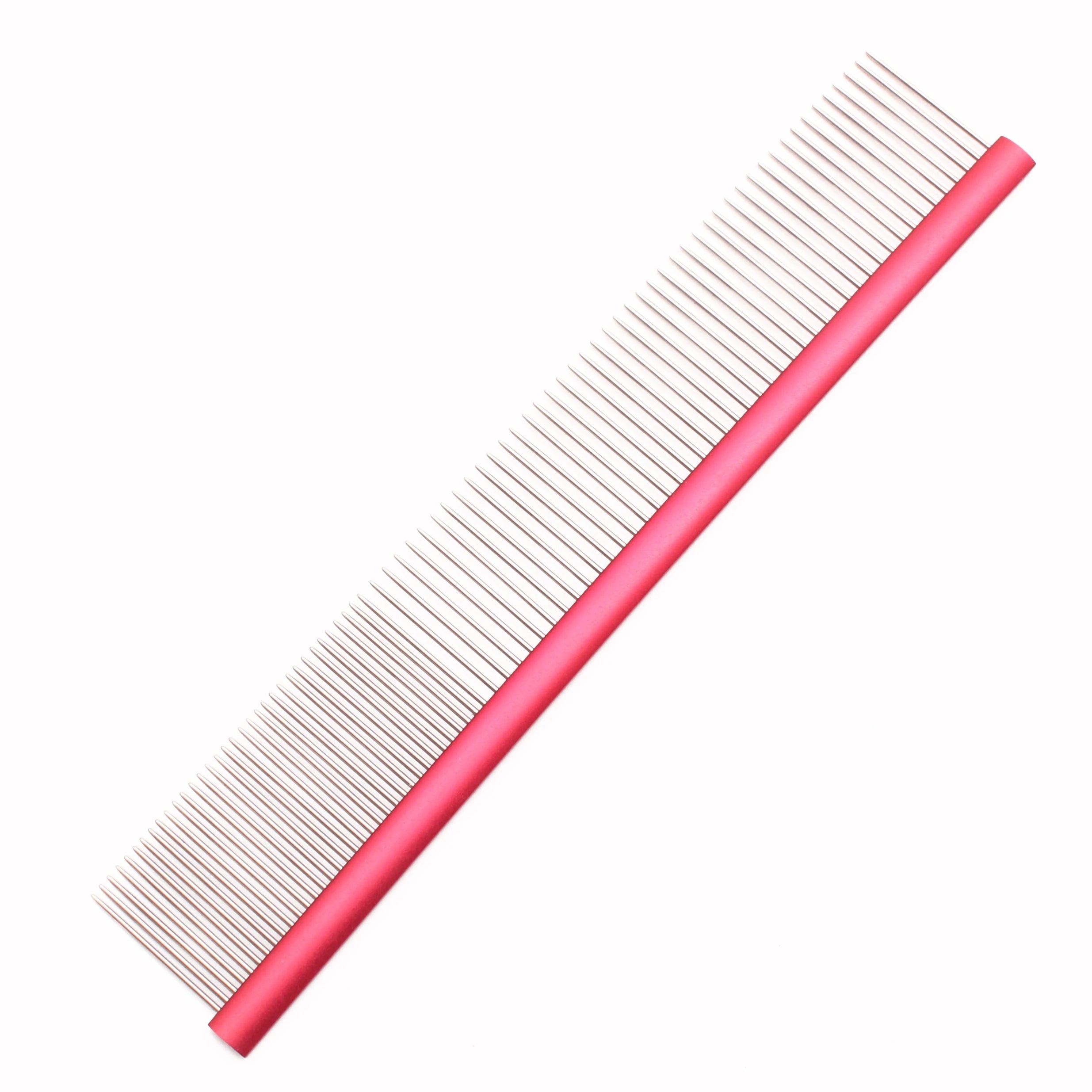 Pet Grooming Combs Aluminum Alloy Brush For Dogs Boundary Knot Massage Tools Professional Salon Cat Hair Cleaning Crescent Combs