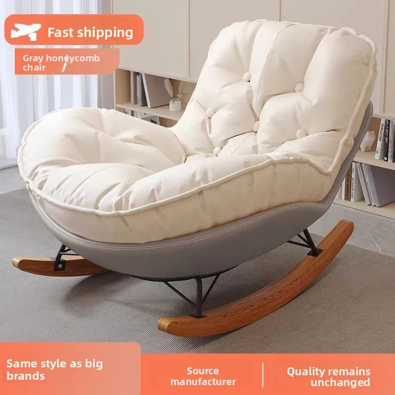 Furnished Lazy, Sofa, Penguin, Rocking Chair, Recliner, Balcony, Outdoor, Home, Bedroom, Leisure Chair, Living Room, Chair