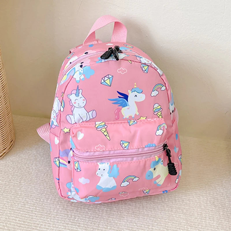 Children's Cartoon Dinosaur Unicorn Backpacks For Teenager Cute Kindergarten Schoolbag Waterproof Book Bag Boys Girls Animal Bag