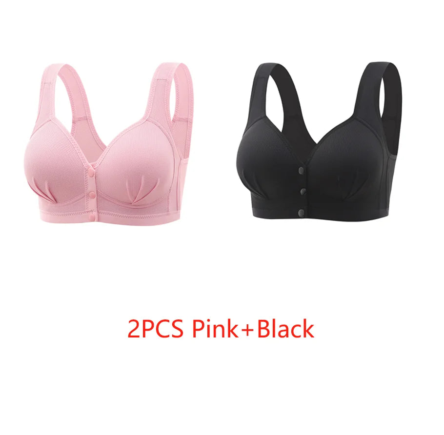 Maternity Bra Wire Free Front Closure Breastfeeding Nursing Bra Pregnant Women Sleeping Bras Gorge Allaitement