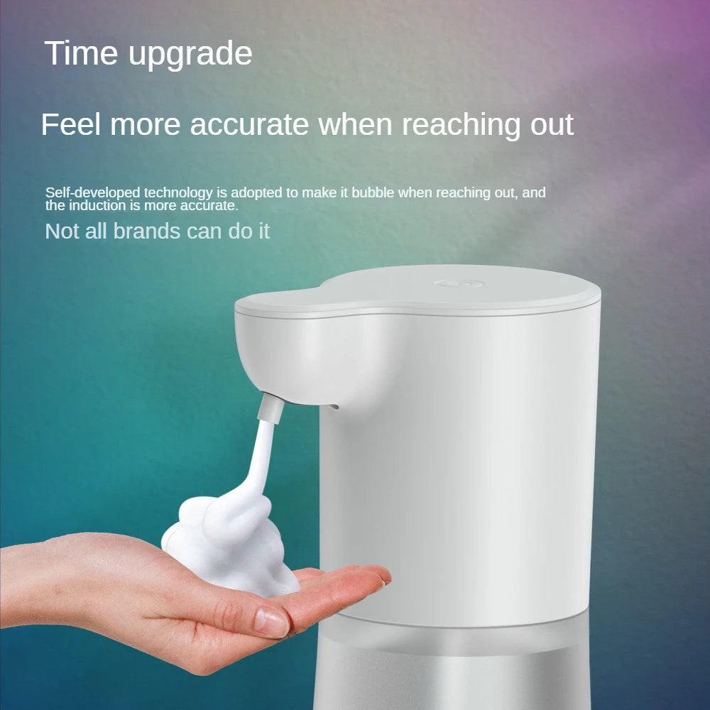 Automatic Foaming Soap Dispenser,4-Level Adjustable Foam ,650ML/22oz Touchless Hand & Dish Soap Dispenser for Office,Hotel, Home