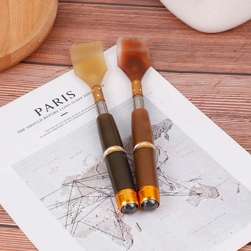 1 Pc Extendable Magnetic Ball Hackle Back Scratcher With Magnet Telescopic Scratching Backscratcher Massager Back Scraper