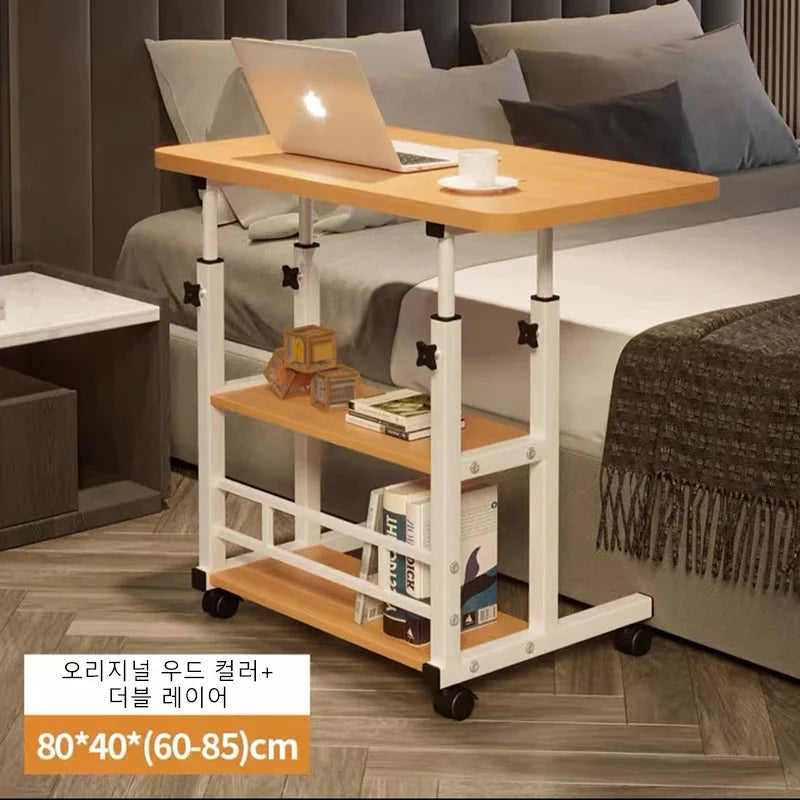 Height Adjustable Liftable Bed Table Bed Table For Home Removable Bed Desk Sofa schreibtisch Table Computer pliante Gaming