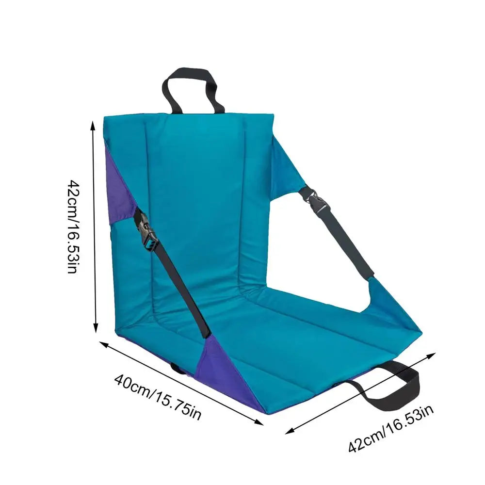 Stadium Seat Chair Bleacher Cushion With Padded Back Support Reclining Stadium Seat Chair Folding Stadium Chair For Women Men