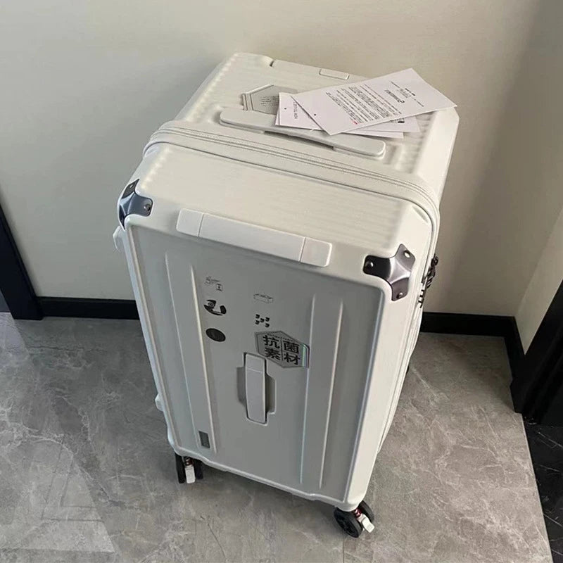Luxury Large-capacity travel luggage 22/26/28/30/32/36 inch trolley suitcase mute brake men's and women's super fashion suitcase