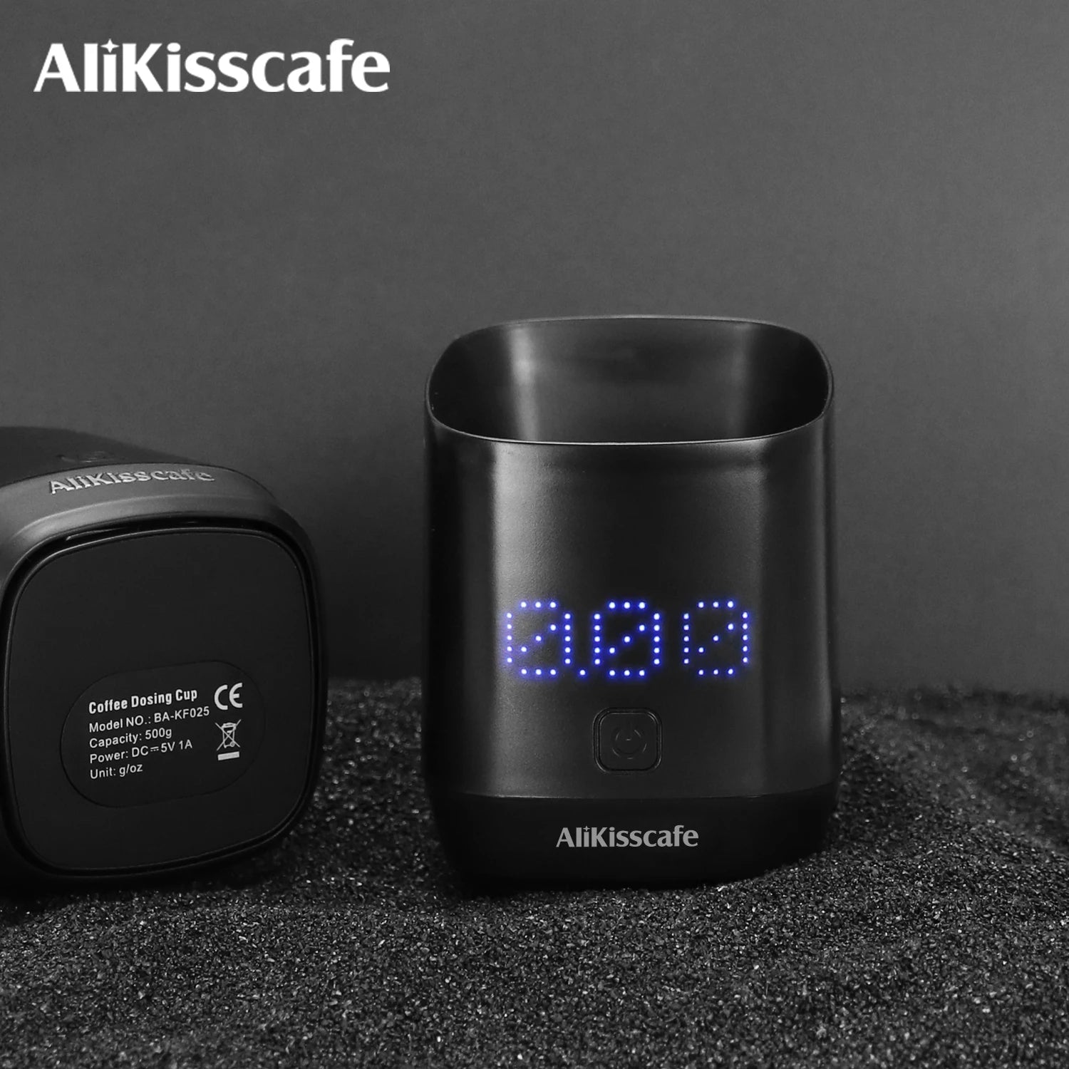 AliKisscafe Digital Dosing Cup Coffee Scale Display Tray Precise Scale Measuring Cup Kitchen Barista Tools Espresso Accessories
