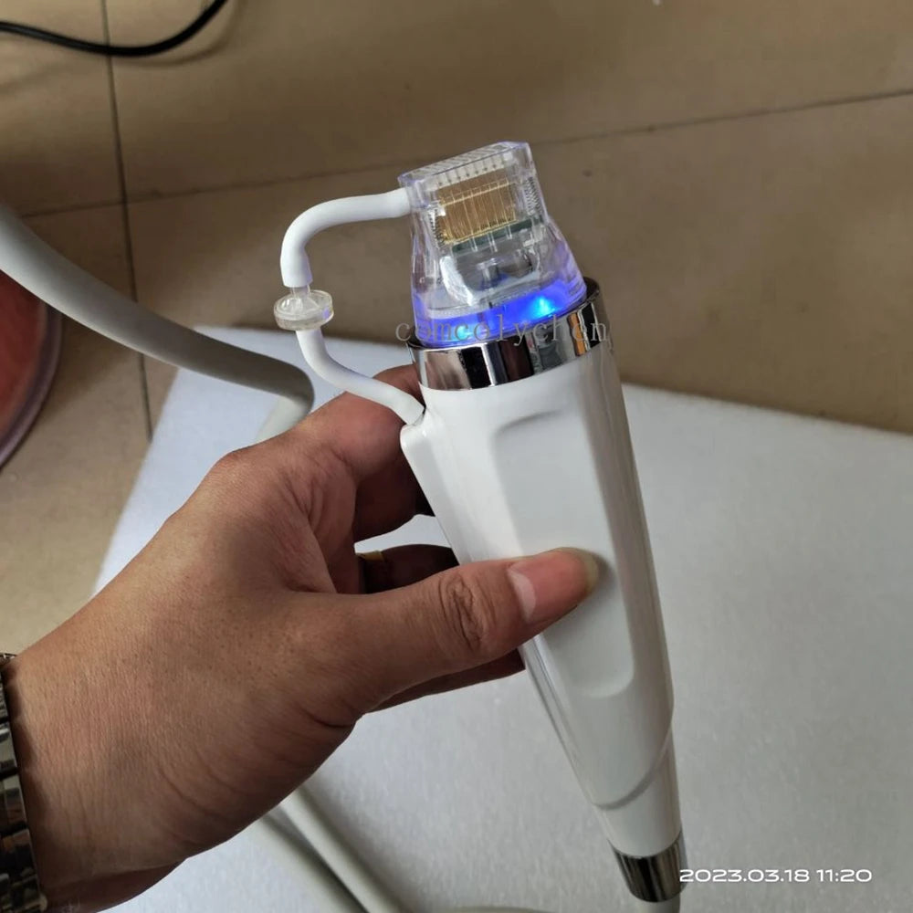 Disposable RF Microneedling Cartridge Gold Plated 10/25/64 Pins Nano Cartridges for Micro Needle RF Machine Anti Stretch Mark